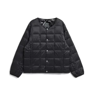 Children's basic button-down round-neck down jacket Taion image-0