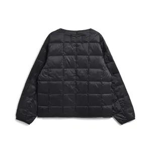 Children's basic button-down round-neck down jacket Taion image-1