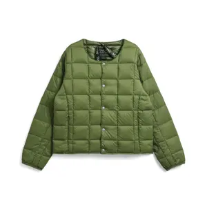 Children's basic button-down round-neckPuffer Jacket Taion image-0