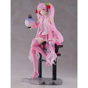 Figurine Taito Prize Hatsune Miku Sakura Miku AMP+ Prize Sakura Lantern image-1
