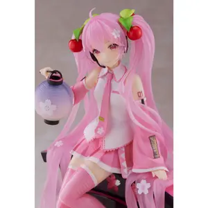 Figurine Taito Prize Hatsune Miku Sakura Miku AMP+ Prize Sakura Lantern image-6