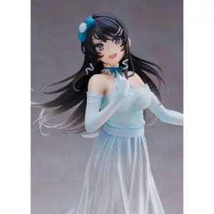 Collectible figurine Taito Prize Rascal Does Not Dream of Bunny Girl Senpai Coreful Mai Sakurajima Party Dress Ver. image-6