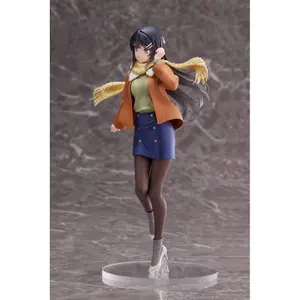 Collectible figurine Taito Prize Rascal Does Not Dream of a Dreaming Girl Mai Sakurajima Winter Wear Ver. image-4