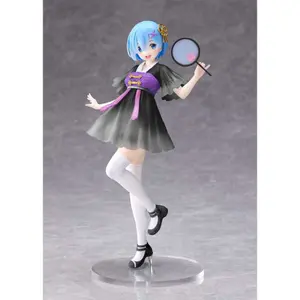 Collectible figurine Taito Prize ReZero Rem Mandarin Dress Ver. Renewal Edition image-0