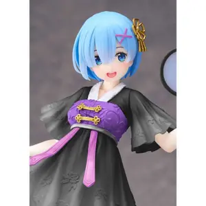 Collectible figurine Taito Prize ReZero Rem Mandarin Dress Ver. Renewal Edition image-3