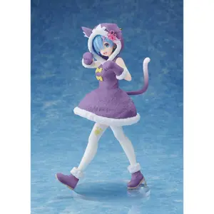 Collectible figurine Taito Prize ReZero Rem Puck Outfit Ver. Renewal Edition image-1