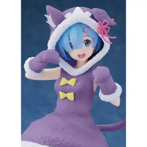 Collectible figurine Taito Prize ReZero Rem Puck Outfit Ver. Renewal Edition image-3