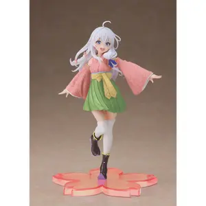 Collectible figurine Taito Prize Wandering Witch: The Journey of Elaina Elaina Sakura Kimono Ver. Renewal Edition image-0