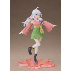 Collectible figurine Taito Prize Wandering Witch: The Journey of Elaina Elaina Sakura Kimono Ver. Renewal Edition image-1