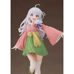 Collectible figurine Taito Prize Wandering Witch: The Journey of Elaina Elaina Sakura Kimono Ver. Renewal Edition image-3