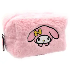 Plush Toiletry Bag Take Care Hello Kitty My Melody