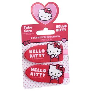 Hair clip Take Care Hello Kitty (x2)