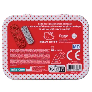Metalen pleister Take Care Hello Kitty (x24) image-2