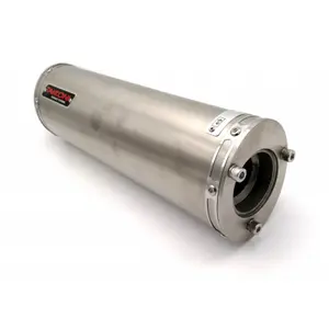 escape para motas em aço inoxidável escovado Takkoni ZX-6 R Ninja, 98-02 (ZX 600 G), . image-2