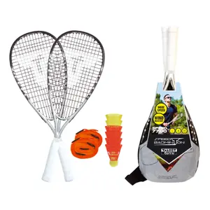 490117-badminton-set-talbot-torro-speedbadminton-schwarz-silber-58-5-cm