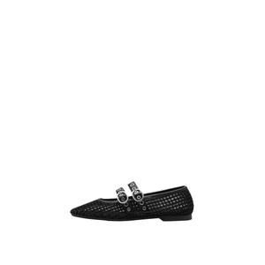 Double buckle ballet flats for women Tamaris