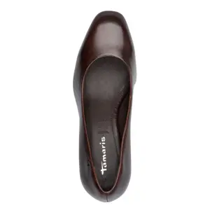 Sapatos de salto alto em couro para mulher Tamaris 1-22437-47 image-3