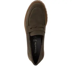 Klassische Wildleder Mokassins Damen Tamaris image-3