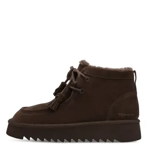 Lace-Up Fur-Lined Ankle Boots Women Tamaris 1-26255-47 image-1
