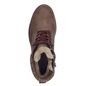 Bottines fourrées à lacets femme Tamaris 1-26266-43 image-3