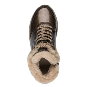 Bottines forradas com atacadores mulher Tamaris 1-26278-45 image-3