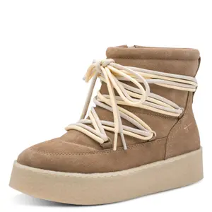 Bottines forradas com atacadores mulher Tamaris 1-26803-47 image-2