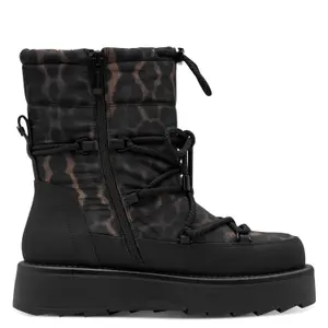 Lace-Up Fur-Lined Ankle Boots Women Tamaris 1-26846-45 image-0