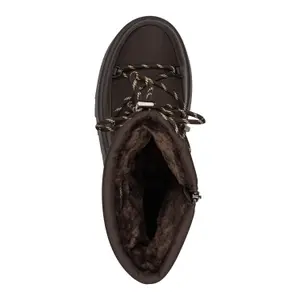 Lace-Up Fur-Lined Ankle Boots Women Tamaris 1-26846-45 image-3