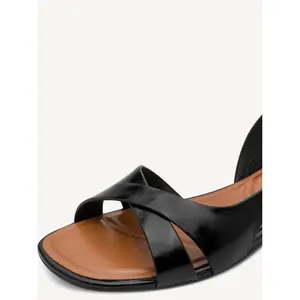 Flache Sandalen aus Leder und Kunstleder für Damen Tamaris image-5