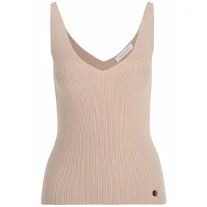 Dames mesh v-hals tank top Tamaris Ambala image-0