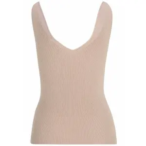 Dames mesh v-hals tank top Tamaris Ambala image-1