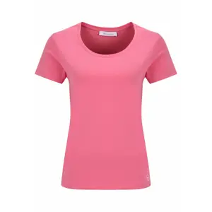 Dames-T-shirt met slanke pasvorm en diepe hals Tamaris Alba image-0