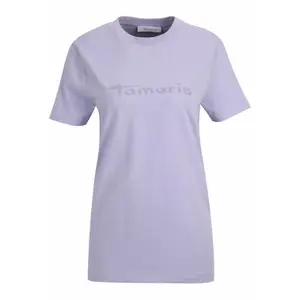 Dames-T-shirt met logo Tamaris Aalen image-0