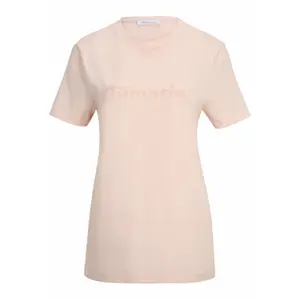 Dames-T-shirt met logo Tamaris Aalen image-0