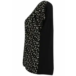 Vrouwen v-hals en drop-shoulder t-shirt Tamaris Alicante AOP image-2