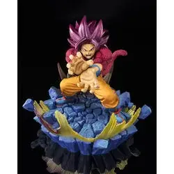 Collectible figurine Tamashii Nations Dragon Ball Daima Extra Battle Super Saiyan 4 Son Goku Zero image-1