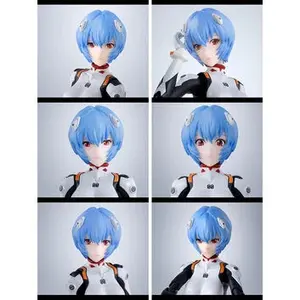 Figurita Tamashii Nations Evangelion Rei Ayanami S.H. image-3