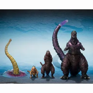 Figurine Tamashii Nations Godzilla The Second Form & Third Form & Giant Unidentified Creature S.H. MonsterArts