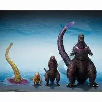 Figurine Tamashii Nations Godzilla The Second Form & Third Form & Giant Unidentified Creature S.H. MonsterArts image-1