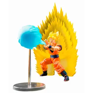 Figurine Tamashii Nations Dragon Ball Teleport Kamehameha Super Saiyan Son Goku S.H image-0