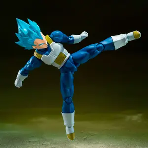 Figurine Tamashii Nations Dragon Ball Super Super Saiyan God Super Saiyan Vegeta Unwavering Saiyan Pride S.H. Figuarts image-1
