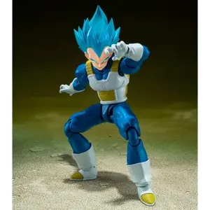 Figurine Tamashii Nations Dragon Ball Super Super Saiyan God Super Saiyan Vegeta Unwavering Saiyan Pride S.H. Figuarts image-3