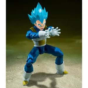 Figurine Tamashii Nations Dragon Ball Super Super Saiyan God Super Saiyan Vegeta Unwavering Saiyan Pride S.H. Figuarts image-4