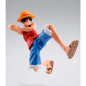 Figurine Tamashii Nations One Piece Romance Dawn Monkey D Luffy S.H image-3