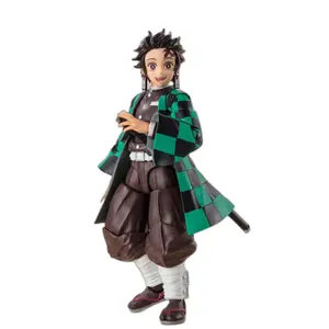 Figurine Tamashii Nations Demon Slayer Kimetsu no Yaiba Tanjiro Kamado S.H image-1