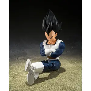 Figurine Tamashii Nations Dragon Ball Z Vegeta Old Vattle Clothes S.H Figuarts image-1