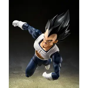 Figurine Tamashii Nations Dragon Ball Z Vegeta Old Vattle Clothes S.H Figuarts image-3