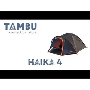 Dome Telt 4 Personer Tambu Outdoor Haika image-2