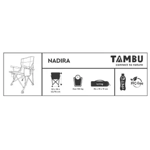 Camping klapstol Tambu Outdoor Nadira image-2