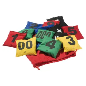 Set of 15 bean bags with figures Tanga sports image-0